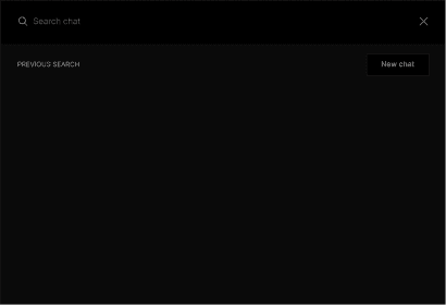 Chat Interface Mockup